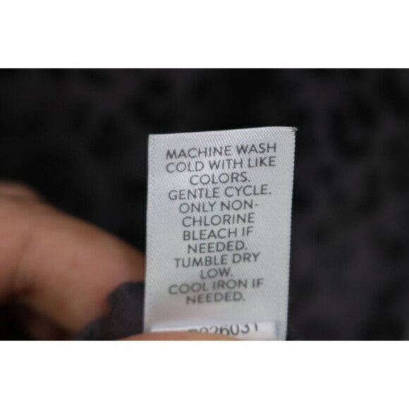 J.Jill 3/4 Sleeve V Neck Supima Tunic-Size Small-Animal Print - Picture 7 of 10